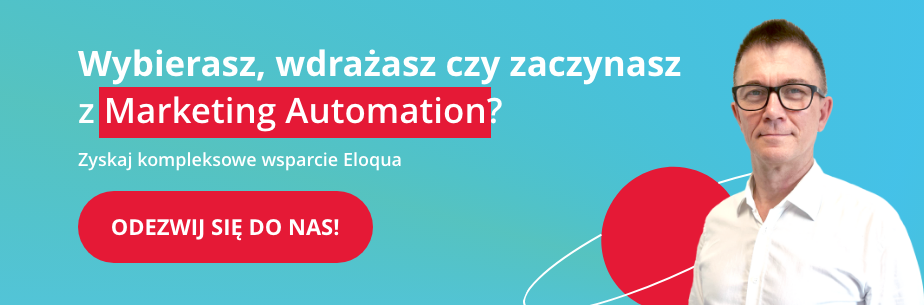 Markting Automation Eloqua contact banner