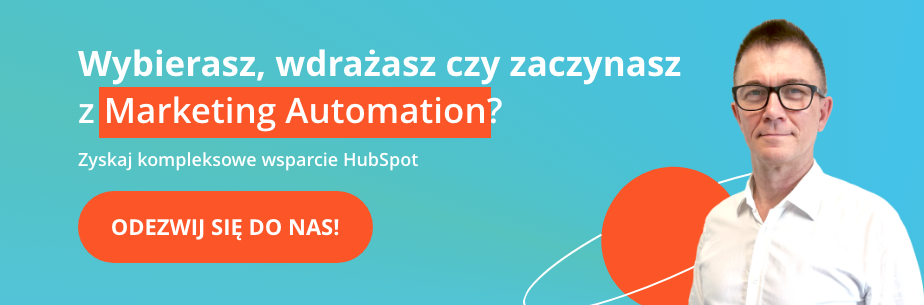 Marketing Automation HubSpot contact banner