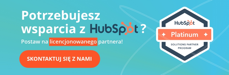 Wsparcie HubSpot contact banner