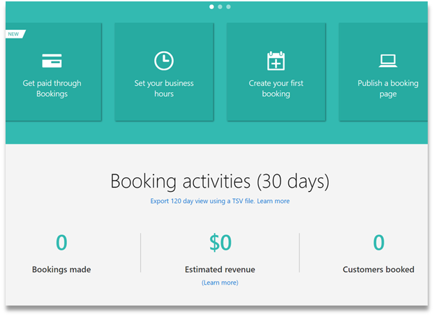 Microsoft Bookings - screenshot